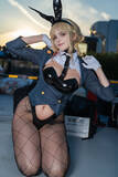 「【コスプレ】ウクライナ美女のバニーガールがエモい！超絶スタイルの『NIKKE』エード、エージェントバニーが美しすぎた【写真9枚】」の画像9