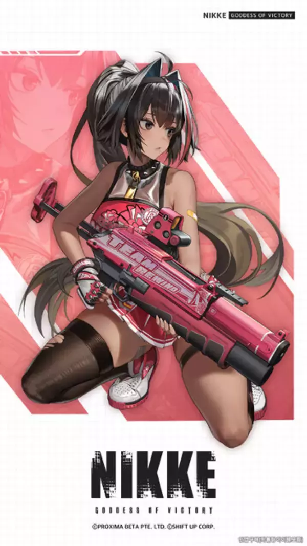「褐色肌&太ももな新ニケがついに！『勝利の女神：NIKKE』「ベイ」が実装―チアリーディング大会がテーマのイベントもスタート」の画像
