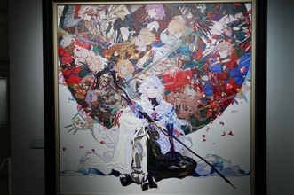 『FGO』最終再臨展へひと足先に参加！心奪われる美麗印刷でイラストの魅力を再発見できたメディア向け内覧会レポート