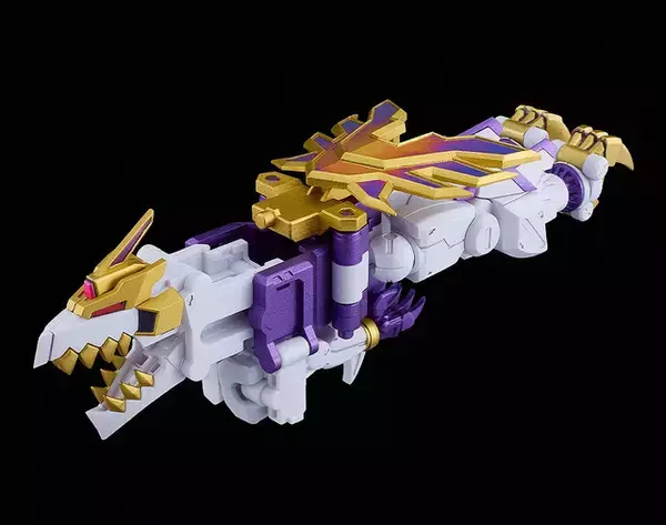 「『スパロボY』白いダイナゼノン「ダイナゼノンリライブ」プラモが圧倒的存在感！通常形態および第2形態を選択して組み立て可能」の画像