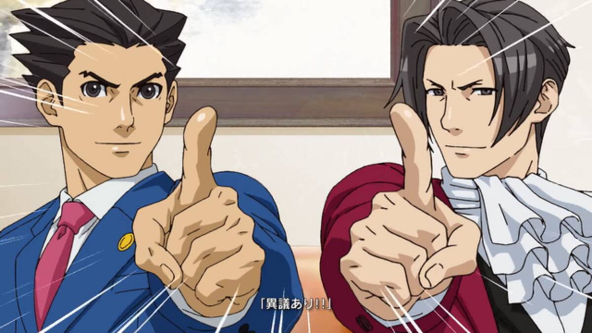 成歩堂龍一と御剣怜侍が仲良く配信者に！？『逆転裁判』シリーズ作品を