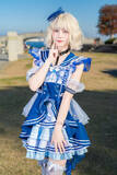 「【コスプレ】爽やかなブルーのふりふり衣装が可愛すぎ！イベントもプロデュースする才色兼備の美女レイヤー現る【写真7枚】」の画像6