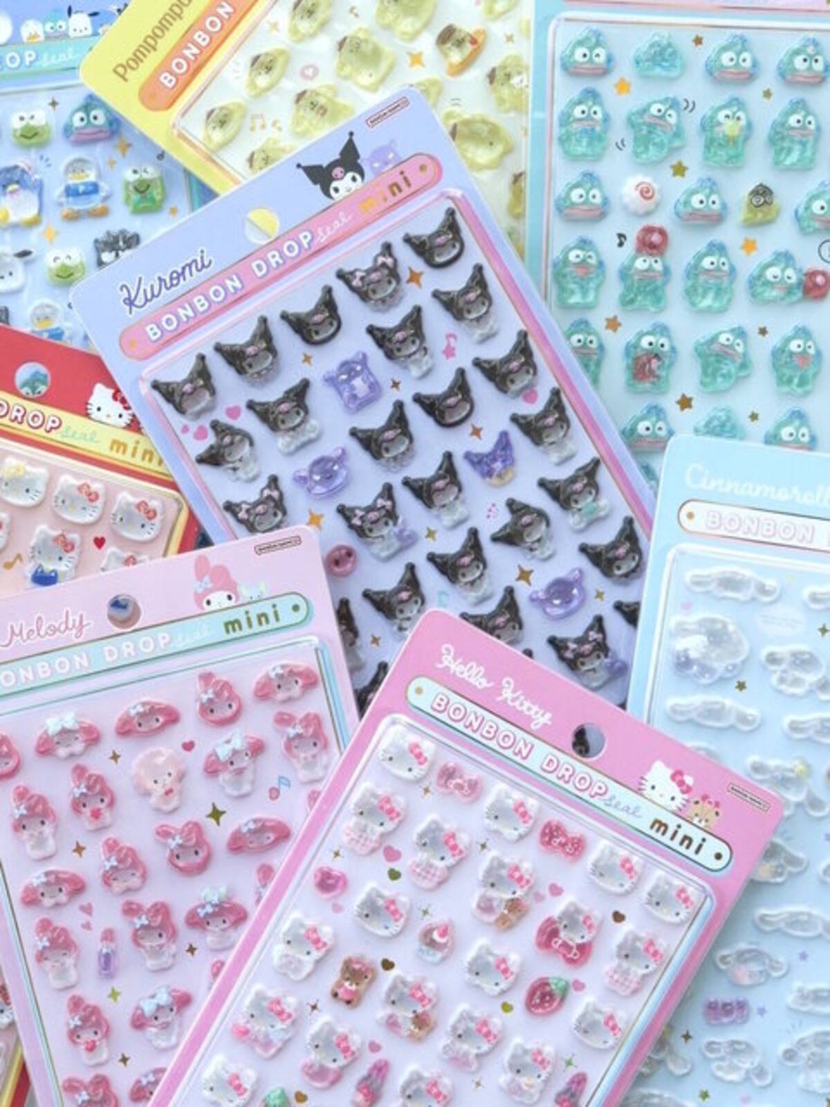 ボンボンドロップシール」がしまむらオンラインで予約販売！サンリオ 