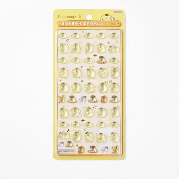 「「ボンボンドロップシール」がしまむらオンラインで予約販売！サンリオ、スヌーピーなど全20種を1月27日13時より受付開始」の画像