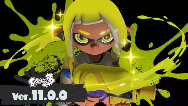 『スプラトゥーン3』のバトルに革命起きる！連続撃破で入れる「イカフロー状態」や、残り体力表示など新要素が多数追加