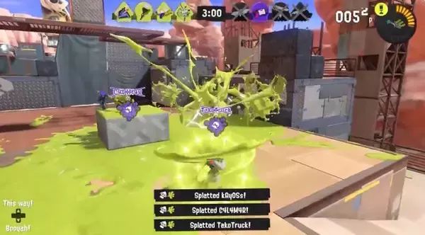 「『スプラトゥーン3』のバトルに革命起きる！連続撃破で入れる「イカフロー状態」や、残り体力表示など新要素が多数追加」の画像