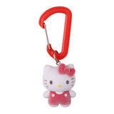 「「サンリオキャラクターズ」ふわふわのフロッキーマスコット付き！ハローキティやポムポムプリン含む全5種カラビナが、ガシャポン売り場で展開」の画像1