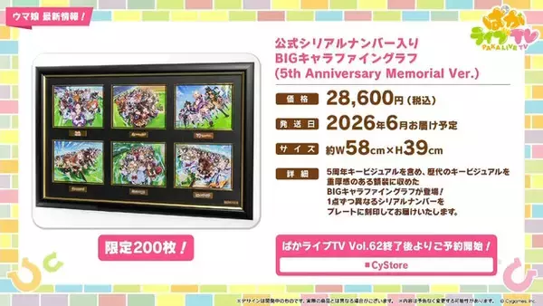 「『ウマ娘』5周年で怒涛の新情報！US9を超えた“次の育成ランク”とは…ブリーダーズカップに挑む新シナリオ詳細も」の画像