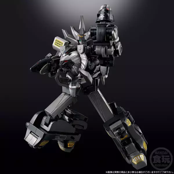 5匹のパワーアニマルが変形合体！ガオレンジャー25周年で「ガオキング ブラックバージョン」も食玩フィギュア化