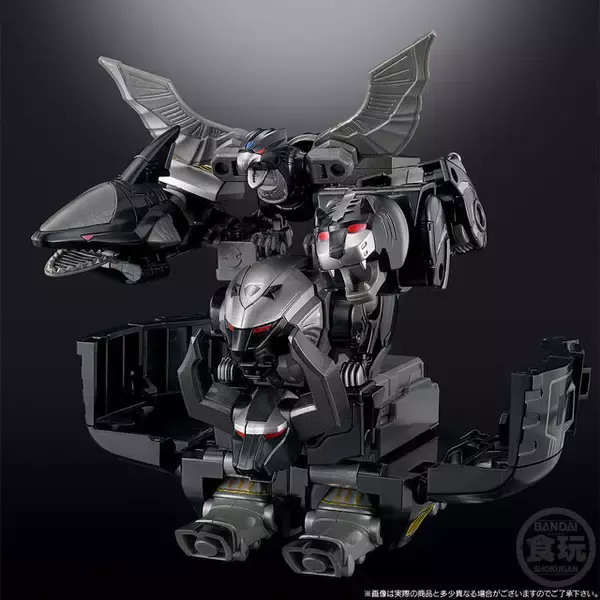 「5匹のパワーアニマルが変形合体！ガオレンジャー25周年で「ガオキング ブラックバージョン」も食玩フィギュア化」の画像