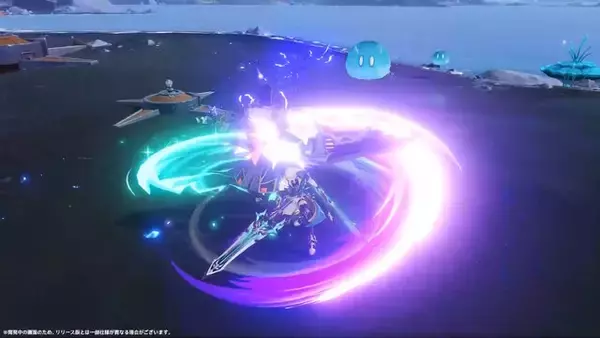 「『原神』Luna Vで実装の「ファルカ」は両手剣の二刀流使い―左右の剣に異なる元素を纏わせ、2種類の元素ダメージを同時に叩き込む！」の画像