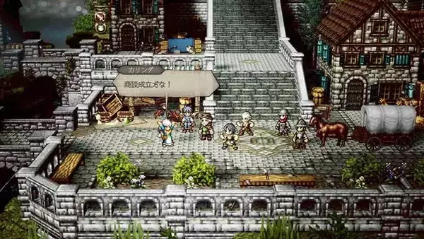 「『オクトパストラベラー0』新たなトラベラー4名と「タウンビルド」で建築可能な魔物闘技場、博物館が公開！HD-2D過去作とのセーブデータ連動も」の画像