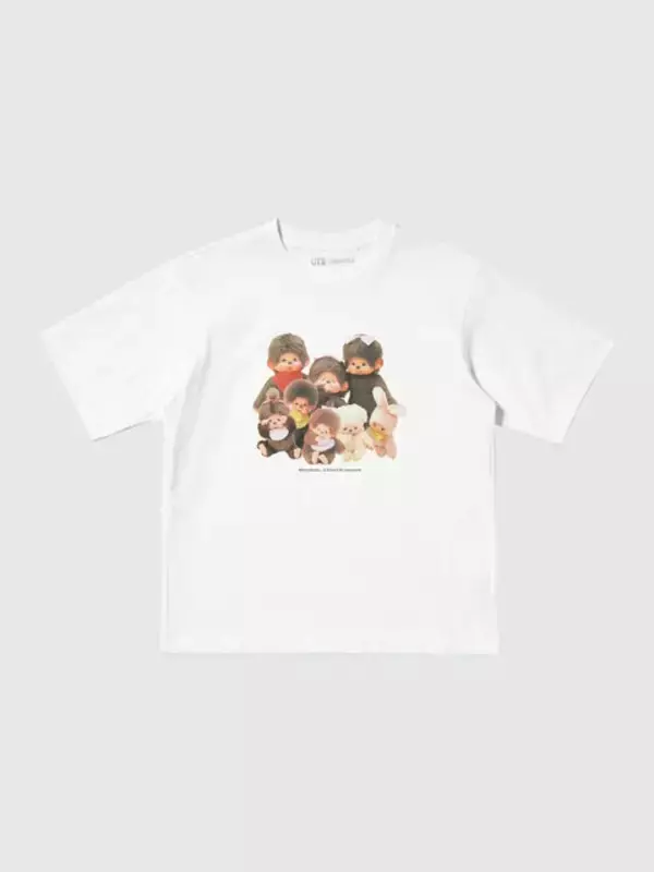 「ユニクロから「モンチッチ」のコラボUTコレクションが5月上旬発売！愛らしい表情や姿をデザインした、キッズ用も含む全8種類」の画像