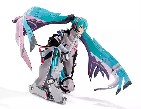「「初音ミク」が初の女性キャラクターMETAL BUILDに！メカニカルなアレンジを効かせて、定番ロボブランドにて立体化」の画像