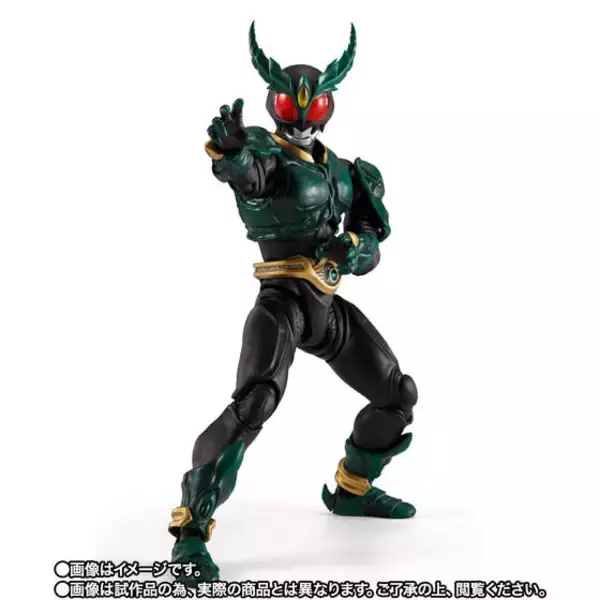 「「S.H.Figuarts（真骨彫製法） 仮面ライダーギルス」が2次受注実施！生物感溢れるデザイン、触手状の鞭「ギルスフィーラー」など付属」の画像