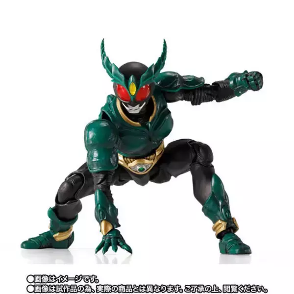 「「S.H.Figuarts（真骨彫製法） 仮面ライダーギルス」が2次受注実施！生物感溢れるデザイン、触手状の鞭「ギルスフィーラー」など付属」の画像