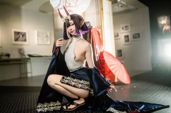 「【コスプレ】妖艶さとクールさを兼ね備えた美女レイヤーの再現度が圧巻！“現界”した『FGO』酒呑童子が美しすぎた【写真7枚】」の画像