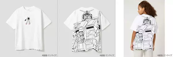 「「ガンダム」×「グラニフ」最新コラボ24種がラインナップ！新作「ジークアクス」デザイン、画家・ヒグチユウコ氏が描くカミーユ・ビダンとララァ・スンも」の画像