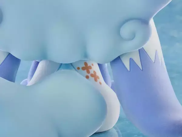 「毛並みまで表現！にじさんじ・ルンルンがビッグソフビフィギュア化ーフロッキー加工でやさしく心地よい手触り」の画像