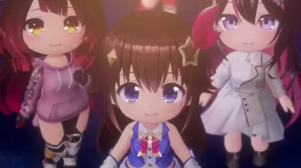 「ホロライブ公式リズムゲーム『ホロドリ』メンバー大集合のキービジュアル4枚が素敵！最新トレイラーで“島づくり要素”もお披露目」の画像