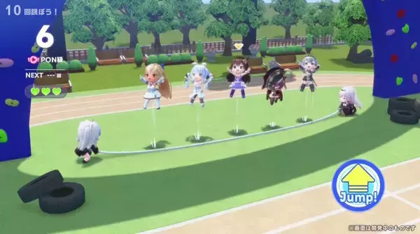 「ホロライブ公式リズムゲーム『ホロドリ』メンバー大集合のキービジュアル4枚が素敵！最新トレイラーで“島づくり要素”もお披露目」の画像