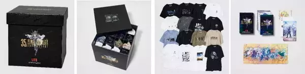「ユニクロから「ファイナルファンタジー35周年UT」発売決定！ナンバリング作品イメージの“全16柄”を用意」の画像