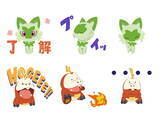 「“プイッ”とするニャオハが堪らない！新御三家も登場の『ポケモン』新作LINEスタンプ「POKEMOOOVE!」発売」の画像2