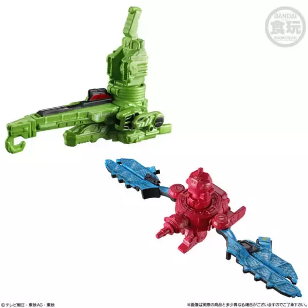 「3モードに変形！「超宇宙刑事ギャバン インフィニティ」ミニプラ「コスモギャバリオン GC-R」、クレーン＆レーザーが一箱で完成」の画像