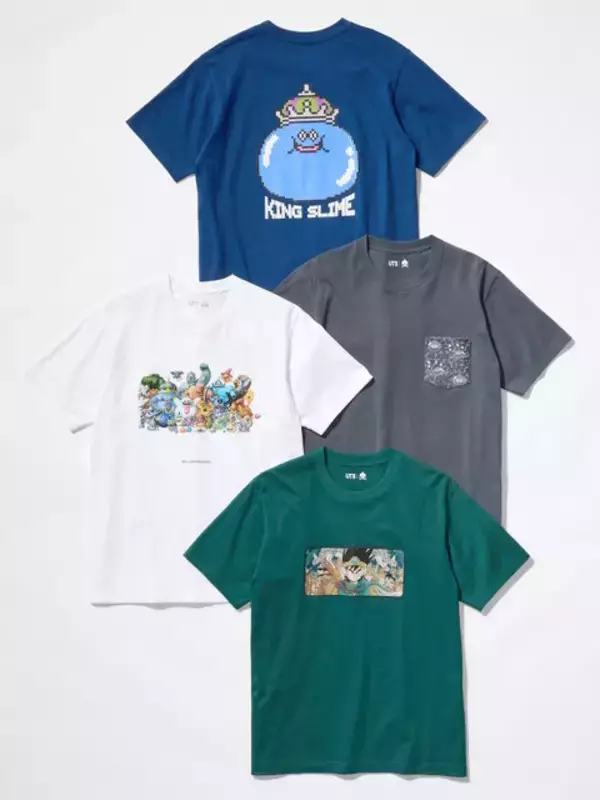 「ユニクロの『ドラゴンクエスト』コラボUTが胸アツ！勇者&仲間たちやモンスターの大群など、冒険心をくすぐるラインナップ」の画像
