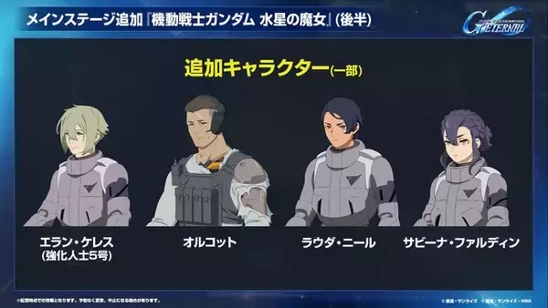 「『Gジェネ エターナル』ポケットの中の戦争、IGLOO、ガンダム第08MS小隊など8作品が順次参戦へ！それぞれの開発可能ユニットも一部公開」の画像