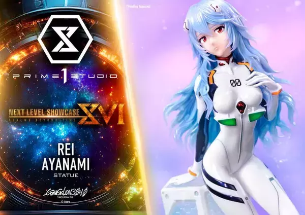 「シンエヴァ」綾波レイが1/4スケールのスタチュー化！ロングヘアと穏やかな表情が可愛い…