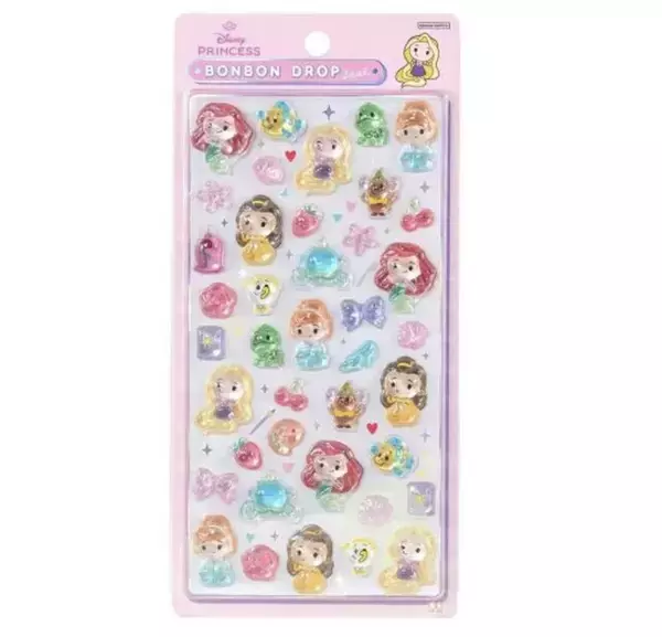 ディズニーの「ボンボンドロップシール」が抽選販売実施中！プリンセスやズートピア、プーさんなど全4種