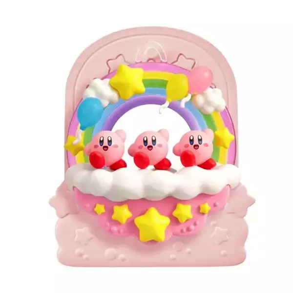 『星のカービィ』お馴染みの“クリアダンス”も！ グルメレースなど、ゲームシーンを彷彿とさせるインテリアフィギュア全6種