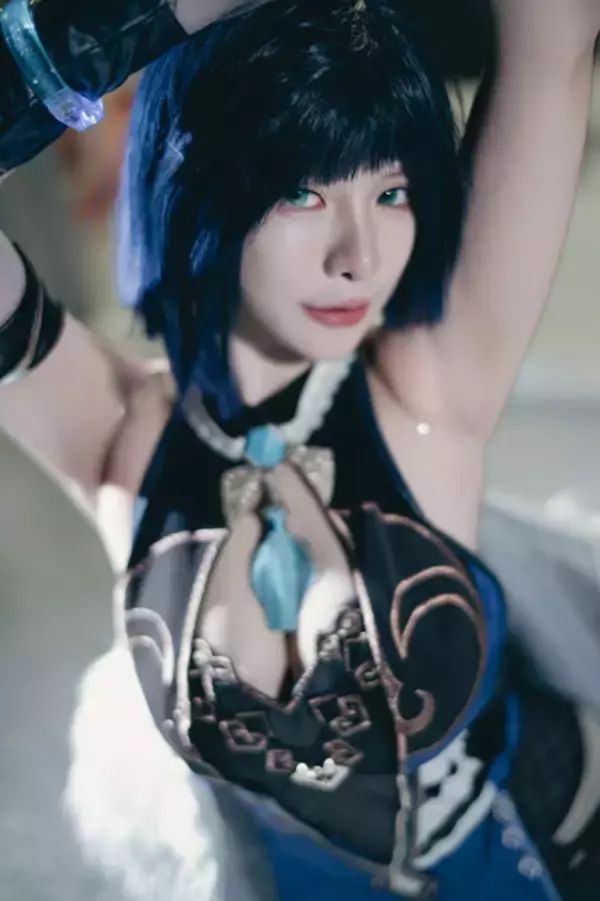 「【コスプレ】吸い込まれそうな表情にドキッ！台湾レイヤーが魅せる『原神』夜蘭の美スタイル【写真7枚】」の画像