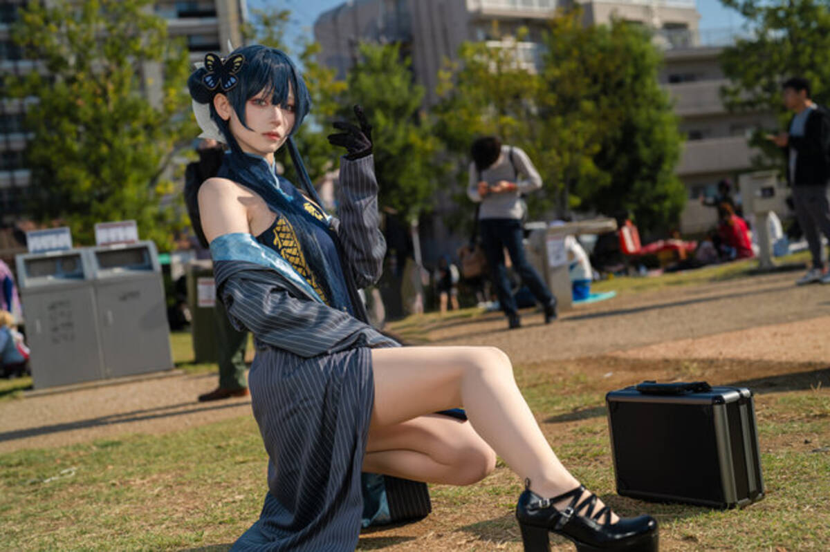 コスプレ】『ブルアカ』竜華キサキのチャイナ衣装を纏った凛とした姿が 