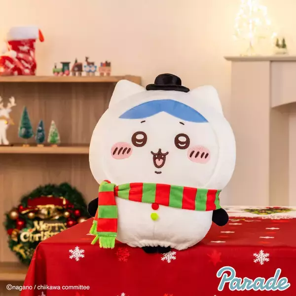 美品】ちいかわ ハチワレ うさぎ クリスマス サンタ ぬいぐるみs 