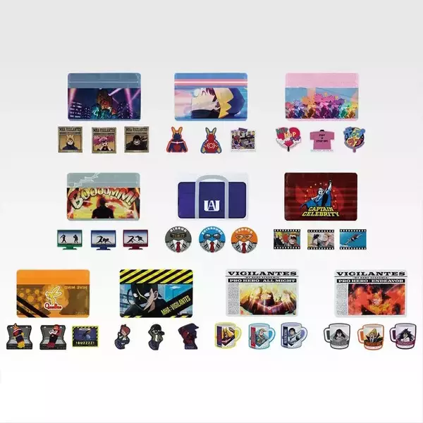 「「ヒロアカ」新作一番くじに、灰廻航一や学生時代の相澤消太らが並び立つ！ラストワン賞は「オールマイト フィギュア」」の画像