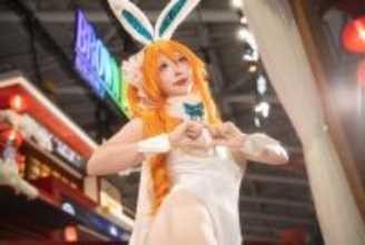 【コスプレ】ピンヒールが似合う美脚が炸裂！『ブラウンダスト2』ストレンジャー・バニーが圧巻すぎる美貌を披露【台北ゲームショウ2026】