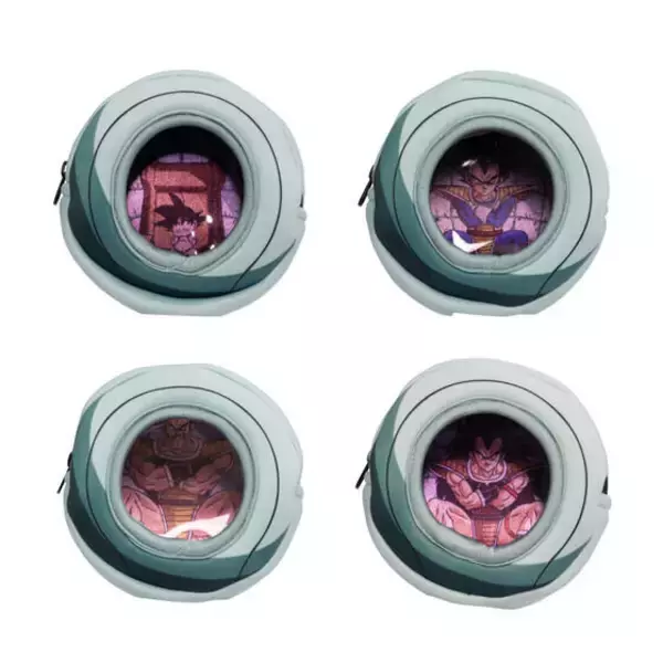 「「ドラゴンボールZ」宇宙船ポッドポーチや、“太陽拳!!!!!”デザインの反射Tシャツなど、ユニークなグッズが再販！」の画像