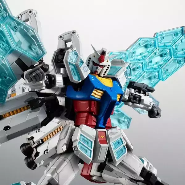 万博ガンダム用の「グラスフェザー装備」がROBOT魂でも発進！ソーラーパネルにはクリアパーツ採用、新規装備の「ビーム溶接ガン」も付属