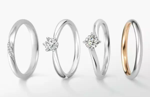 「『ポケモン』シンプル＆選べるマークの婚約・結婚指輪に新デザイン追加！全100種以上から選択可能、ピカチュウが寄り添う専用ケースも付属」の画像