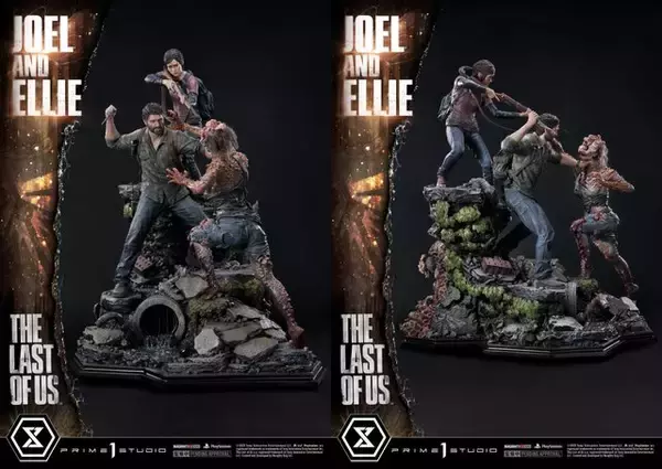 「お値段32万円！『The Last of Us』より、「ジョエル＆エリー」の臨場感溢れるシーンがジオラマ化―「クリッカー」も高精細な仕上がり」の画像