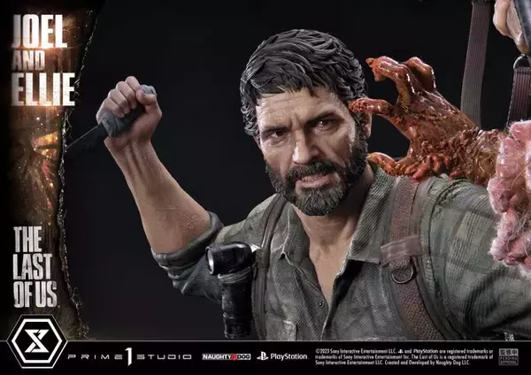 「お値段32万円！『The Last of Us』より、「ジョエル＆エリー」の臨場感溢れるシーンがジオラマ化―「クリッカー」も高精細な仕上がり」の画像