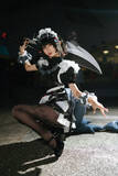 「【コスプレ】黒タイツ&ハイヒールの美脚を披露！台湾美女による『ゼンゼロ』エレン・ジョー【写真8枚】」の画像8