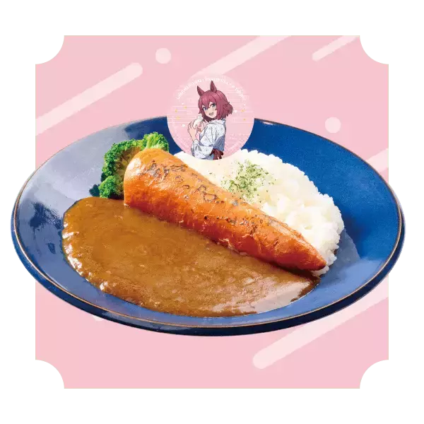 「圧巻のオグリ盛りコロッケ定食…！「ウマ娘 シングレ」×「極楽湯」コラボが11月13日より開催ー風呂上がり姿の限定イラストグッズなども」の画像
