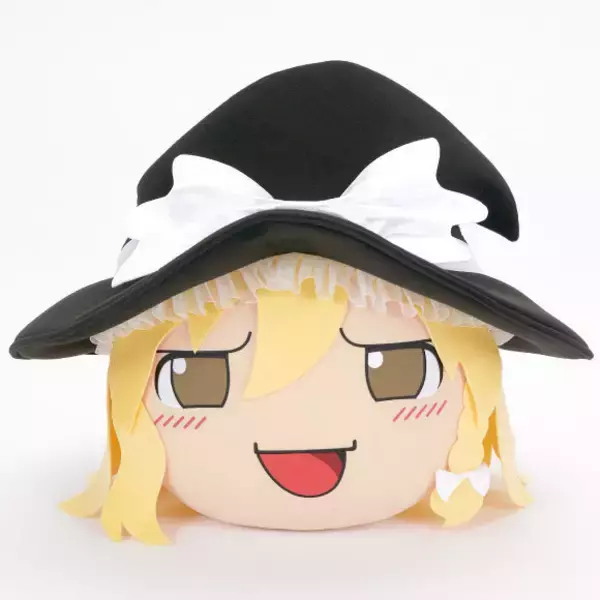 「めちゃくちゃデカい“ゆっくりしていってね！！！”『東方Project』より「ゆっくり霊夢」「ゆっくり魔理沙」のぬいぐるみが数量限定で予約受付中」の画像