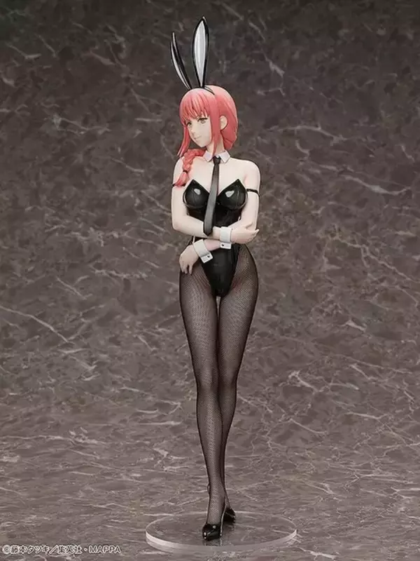 「美脚と網タイツに魅せられる…！「チェンソーマン」よりバニー衣装の「マキマ」「パワー」フィギュアが予約受付中」の画像