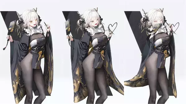 「新コスは、まさかの“穿いてない”!? 『勝利の女神：NIKKE』バニーに着物、ユニフォームと多彩な「ブラン」の魅力爆発【フォトレポ】」の画像