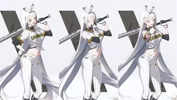 「新コスは、まさかの“穿いてない”!? 『勝利の女神：NIKKE』バニーに着物、ユニフォームと多彩な「ブラン」の魅力爆発【フォトレポ】」の画像