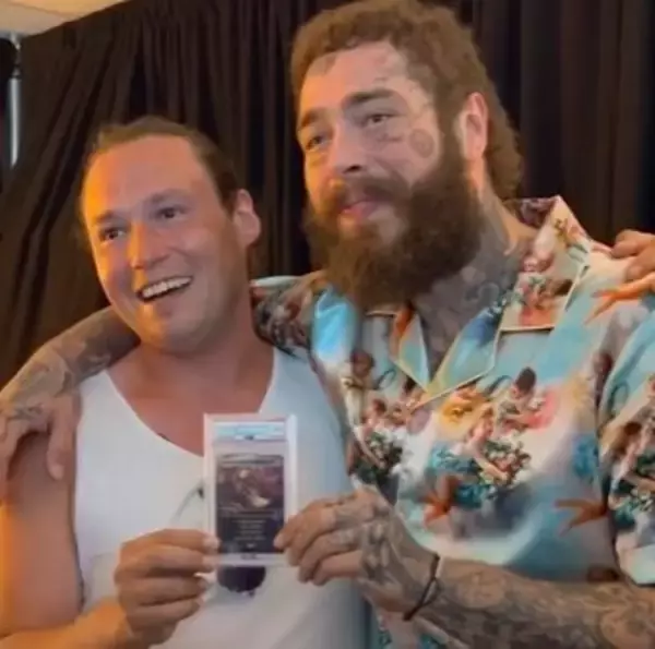 「『MTG』封入率0.00003%の激レアカードは、セレブミュージシャンの手に！元の持ち主は「人生を変えてもらった」と歓喜」の画像